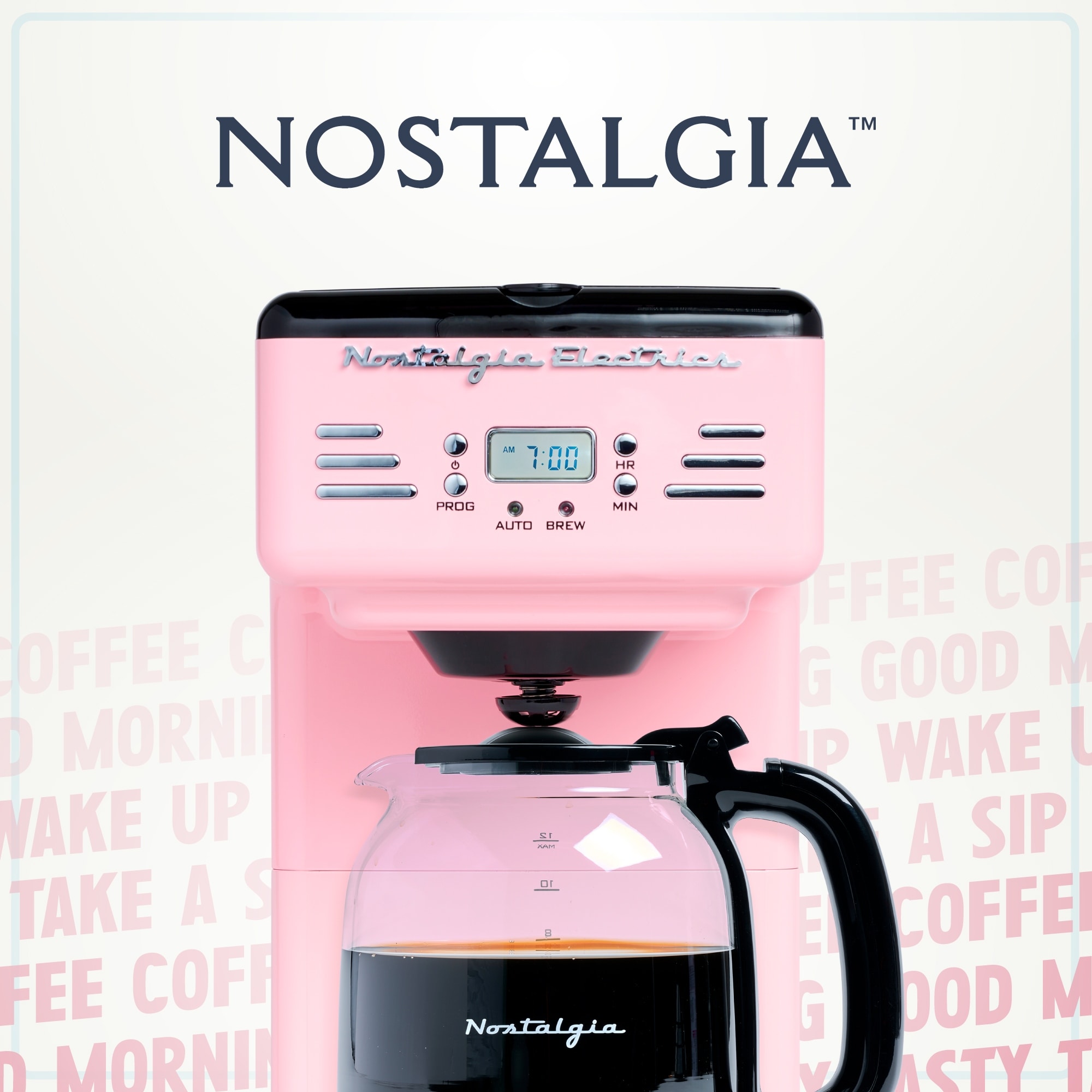 Nostalgia Retro 12-Cup Coffee Maker - Bed Bath & Beyond - 36147920