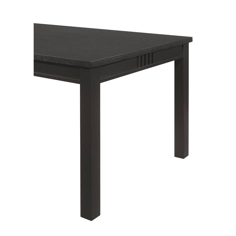 Marbrisa Rectangular 71-inch Wood Dining Table Matte Black