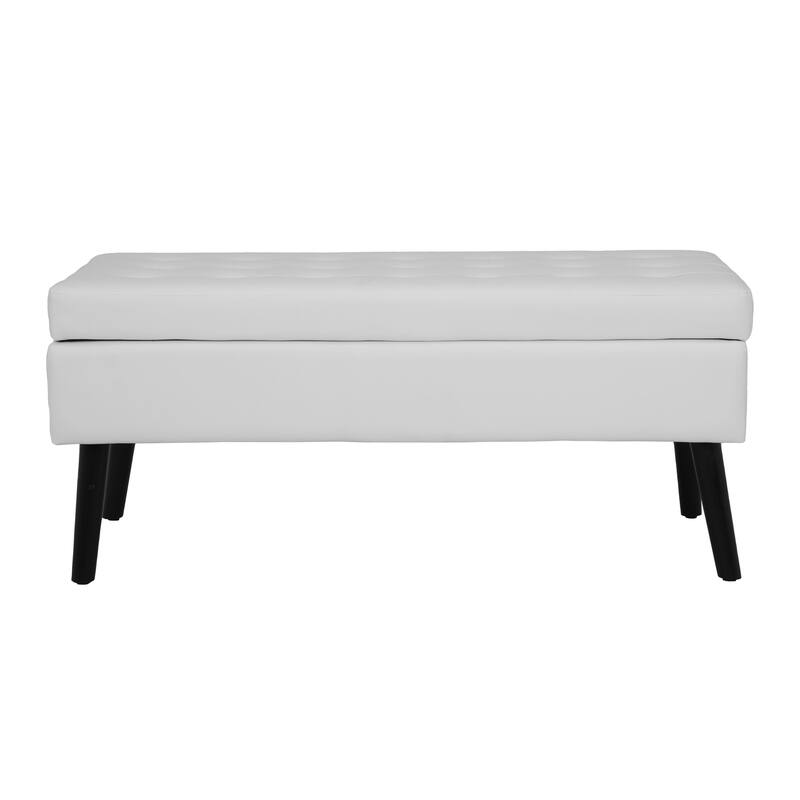 Storage Bench with Storage Bench for Bedroom End of Bed Bench Foot of Bed Bench Storage Ottoman Bench 43.3" W x 17.7"