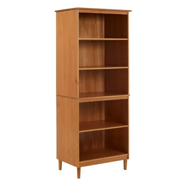 Carson Carrington 70 Inch Tall Solid Wood Bookcase Overstock 32525066 Caramel But, because they are simple and functional structure also we have installed at home. carson carrington