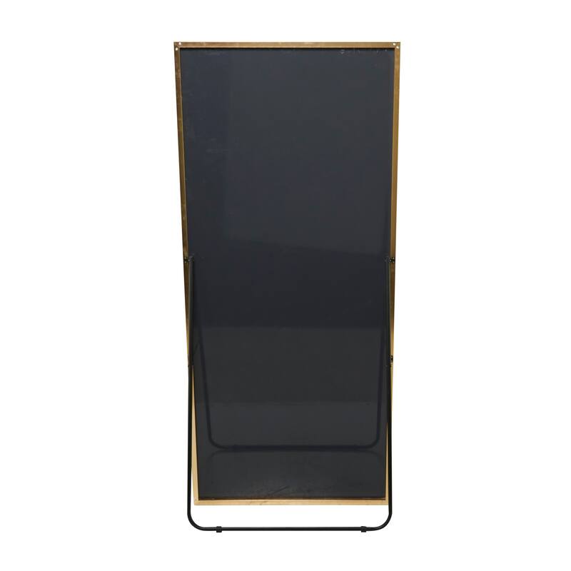 Metal Modern Rectangular Floor Mirror