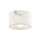 preview thumbnail 5 of 4, Carbon Loft Nordquist 1-light Polished Nickel Flush Mount or Wall Sconce