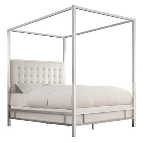 Solivita Chrome Metal Poster Bed by iNSPIRE Q Bold
