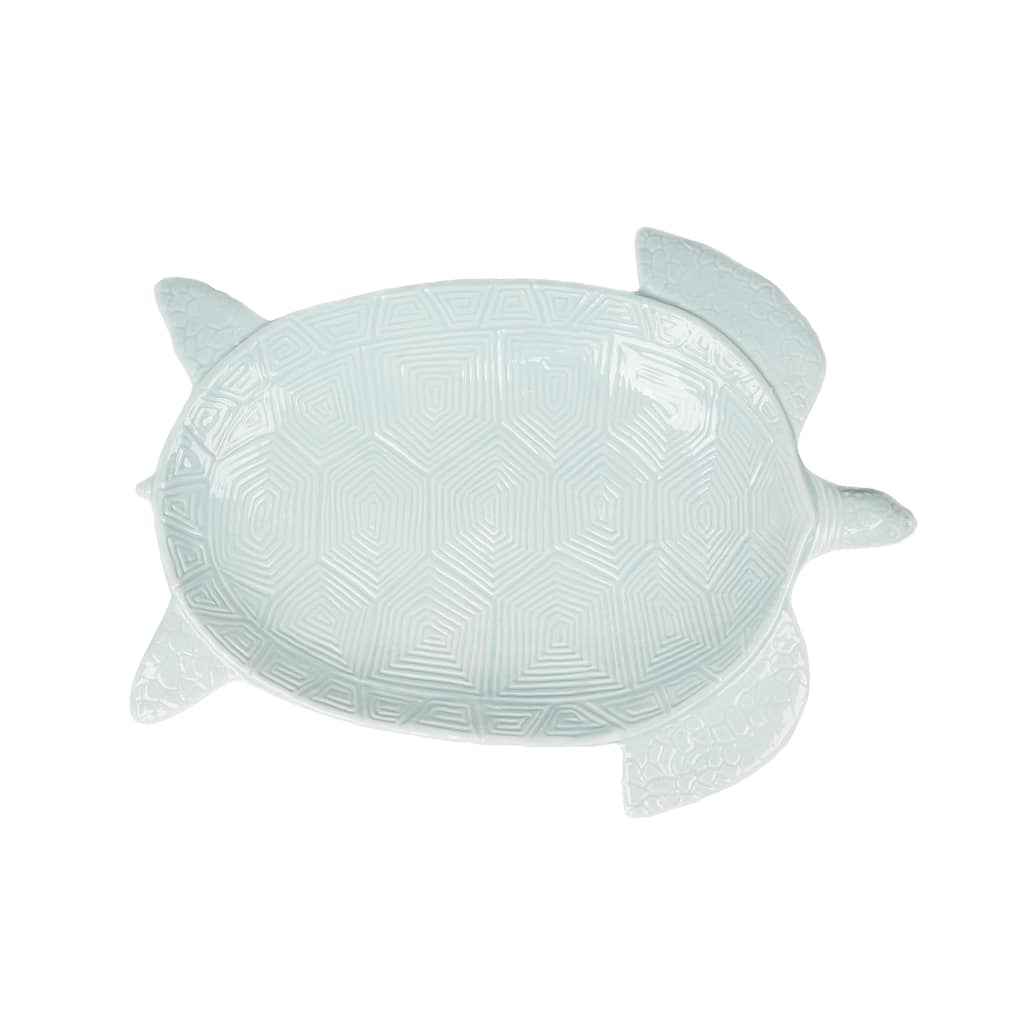 Turtle Dish Decor - Blue