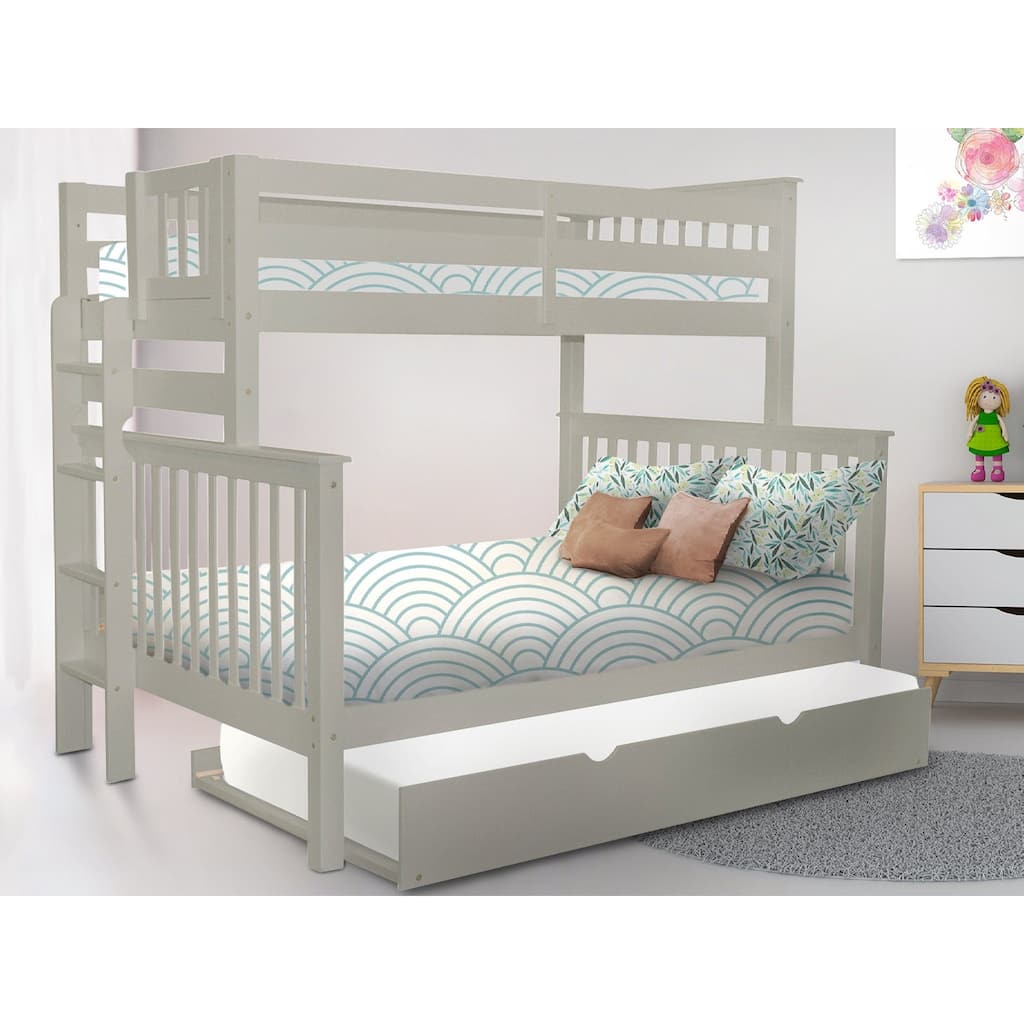 Taylor & Olive Trillium Twin over Full Bunk Bed Ladder, Twin Trundle