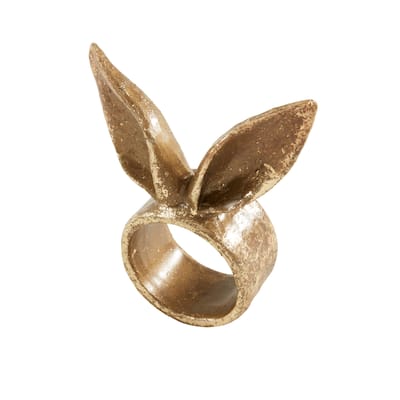 Napkin Rings With Bunny Ears Design (Set of 4)