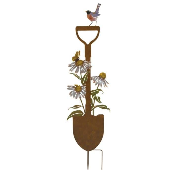 Rustic Shovel Stake - Black Eyed Susan