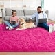 preview thumbnail 50 of 52, Living Room Bedroom Super Soft Pile Area Rug, Modern Shaggy Rugs, Non-Slip Pile Rugs for Kids