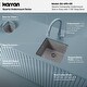 preview thumbnail 33 of 75, Karran Undermount Quartz Bar Single Bowl Sink