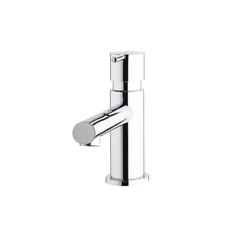 WS Bath Collections S22 T4.10 S22 1.5 GPM Single Hole Bathroom Faucet - Polished Stainless Steel