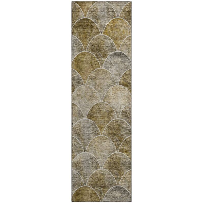 Premium Washable Super Soft Contemporary Geo Mayfield Rug