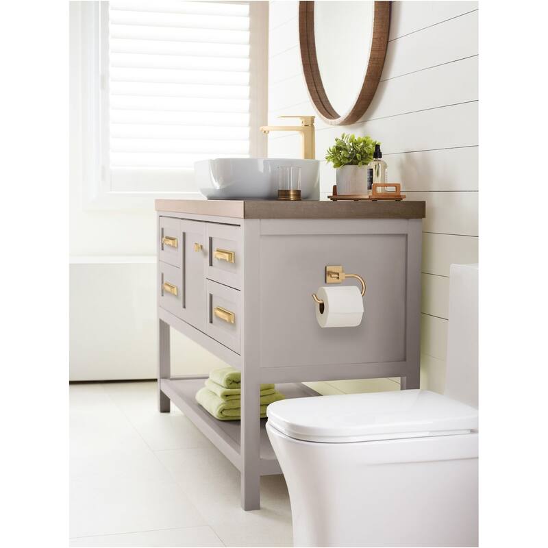 Amerock Appoint Wall Mounted Euro Toilet Paper Holder