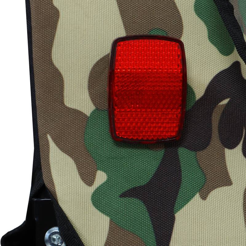 Pet Bike Trailer Dog Cart for Bicycle, Suitable for Small and Medium Pets, Easy Folding Cart Frame, Non-Slip Floor