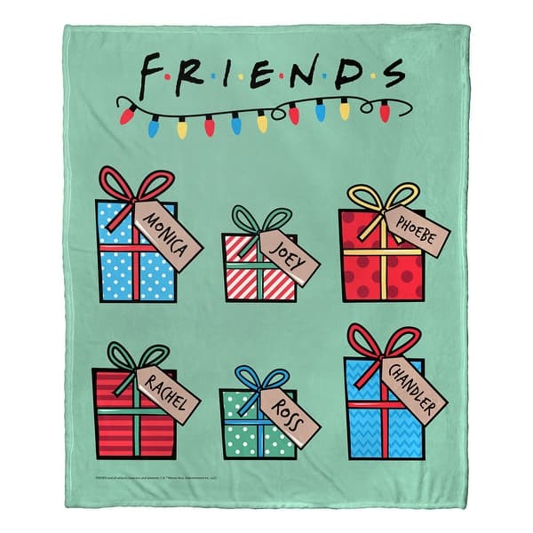 slide 2 of 5, Warner Brothers Friends For the Friends Silk Touch Throw Blanket
