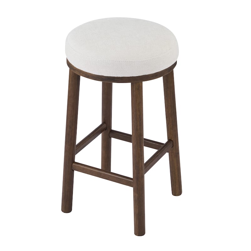 Christopher Knight Home - Riven Natural Rubberwood 27.36" Bar Stool Set