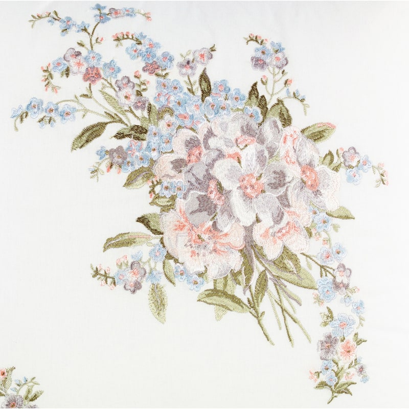Laura Ashley Harper Cotton 18-inch Decorative Pillow