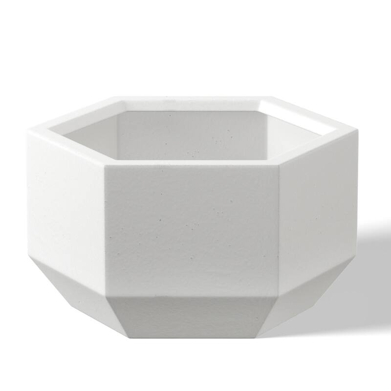 Concrete Geometric Plant Pots / Large Indoor and Outdoor flower Planters