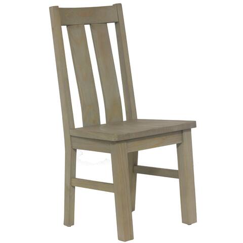 Highlands Collection Driftwood Chair - 40.25H x 17.75W x 19D