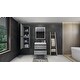 preview thumbnail 15 of 71, Baillie 30'' Wall-Mounted Vanity with Reinforced Acrylic Sink