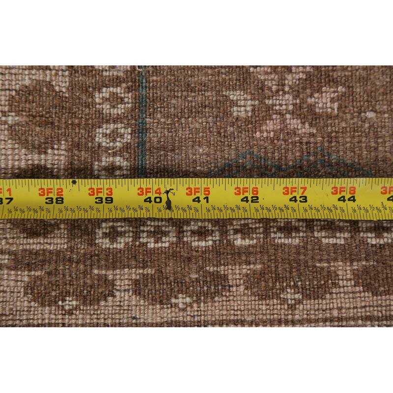 Antique Look Anatolian Turkish Oriental Rug Hand-knotted Wool Carpet - 1'7" x 2'10"