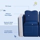 preview thumbnail 17 of 16, Qaba Kids Sofa 2-in-1 Multi-Functional Table Chair Set 2 Seat Couch Storage Box Soft Sturdy