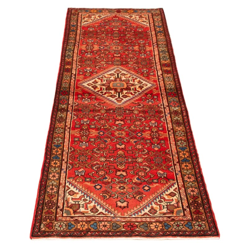 Andelz Red Rug 3'10" x 10'0" - 3'10 x 10'0