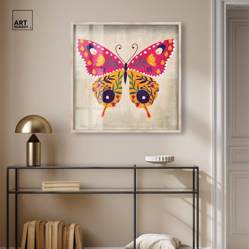 Butterfly Wings II Shadowbox by Art Remedy