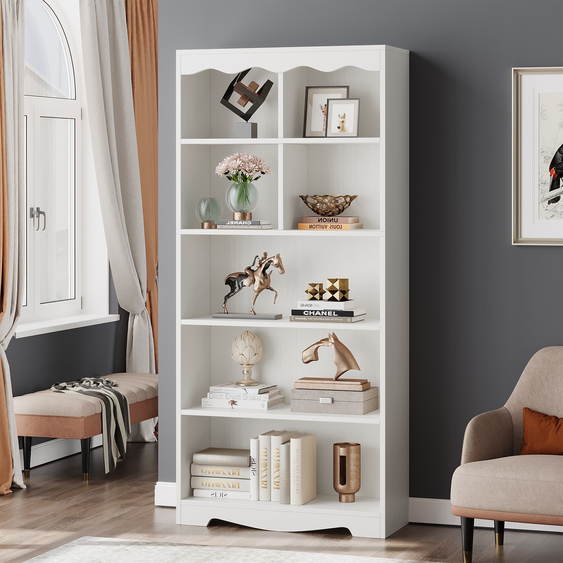 https://ak1.ostkcdn.com/images/products/is/images/direct/a0f2bf6016273be48992b937832414ad5463d232/70.86-Inch-Tall-Bookshelf-Modern-5-Tier-Wooden-Bookcase-with-Open-Storage-Shelves-for-Bedroom%2C-Living-Room-and-Office.jpg