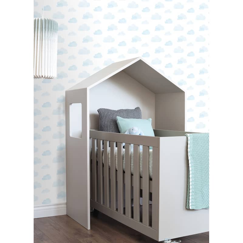 Chesapeake Irie Blue Clouds Wallpaper - 20.9 x 396 x 0.025