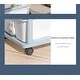 preview thumbnail 6 of 14, Organizational Storage, Drawer Storage Rack with 4 layers, Flexible Mobility With Wheels in White