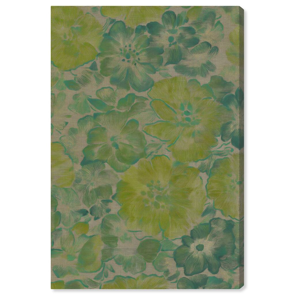 Verdigris Vista Canvas by Art Remedy, Gallery Wrapped