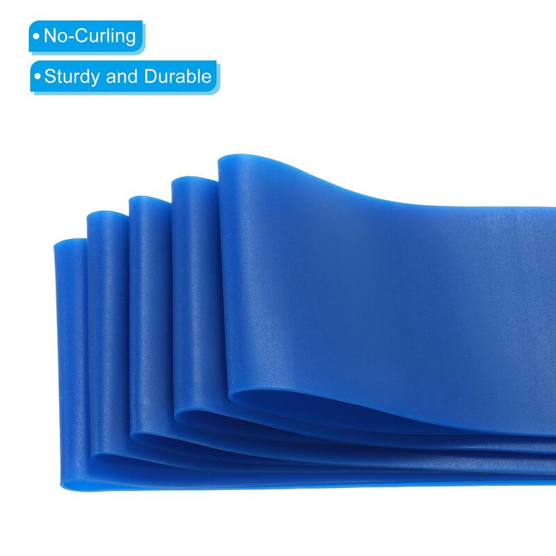 Resistance Bands Set, 10pcs 10-15 LBS Workout Bands with Carry Bag, Blue
