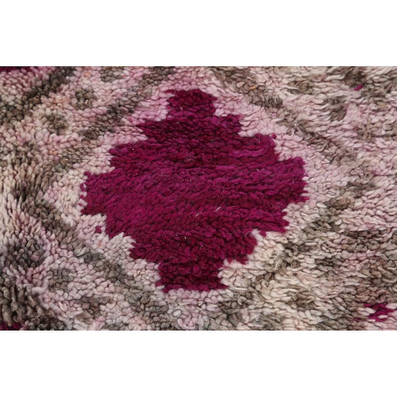 Tribal Moroccan Oriental Home Decor Area Rug Wool Hand-knotted Carpet - 5'11" x 10'10"