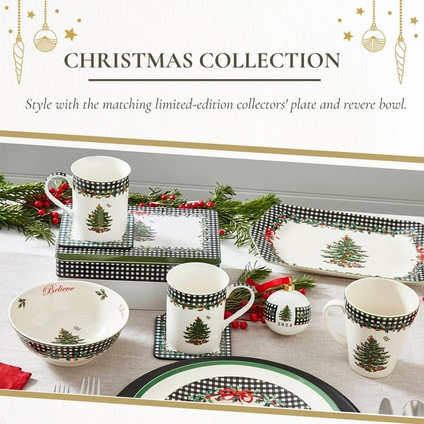 Spode Christmas Tree Annual 2024 5 Piece Mug and Tin Set - Bed Bath &  Beyond - 41070217