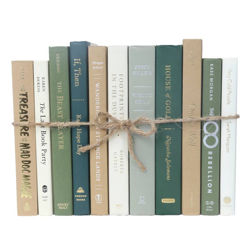 Books Green Decorative Accessories: Savannah Colorpak
