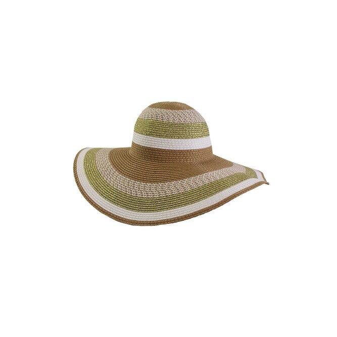 green floppy hat