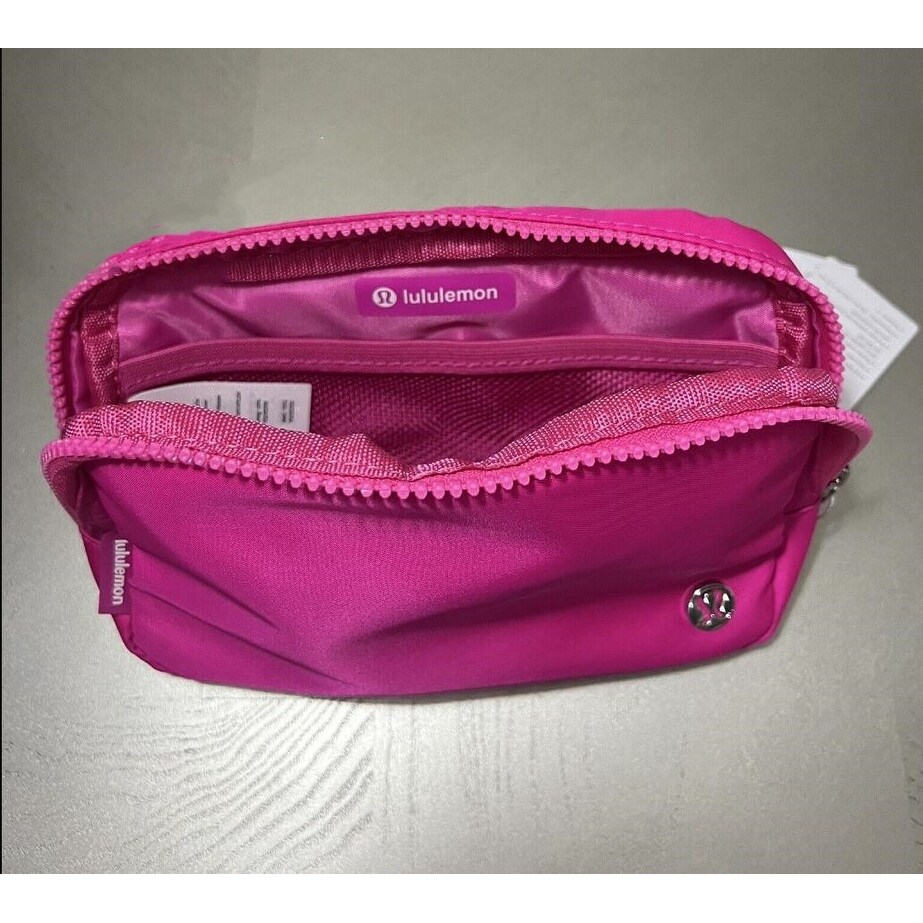 lululemon athletica, Bags, Lululemon Everywhere Belt Bag Sonic Pink  Barbie Pink Hot Pink L Brand New Nwt