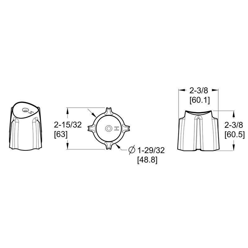 Pfister Contempra Large Handle - Polished Chrome - Polished Chrome