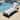 100% Cotton Cabana‑Stripe Lounge Chair Cover Terry Towel with Fitted Pocket & Back Flap