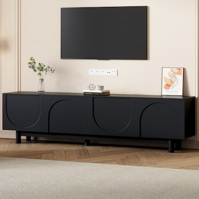 TV Stand with Storage Entertainment Center for TVs up to 78"