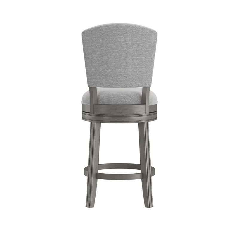 Hillsdale Santa Clara II Swivel Stool, Antique Gray