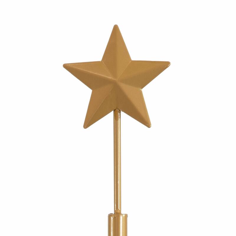 Sunnydaze Noelle Metal Christmas Ornament Tree - 60 Inch