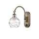 Option Antique Brass / Clear Deco Swirl