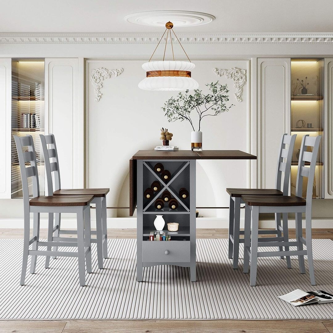 Counter high deals folding table