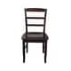 preview thumbnail 26 of 128, International Concepts Solid Wood Madrid Ladderback Chairs, Set of 2 - N/A