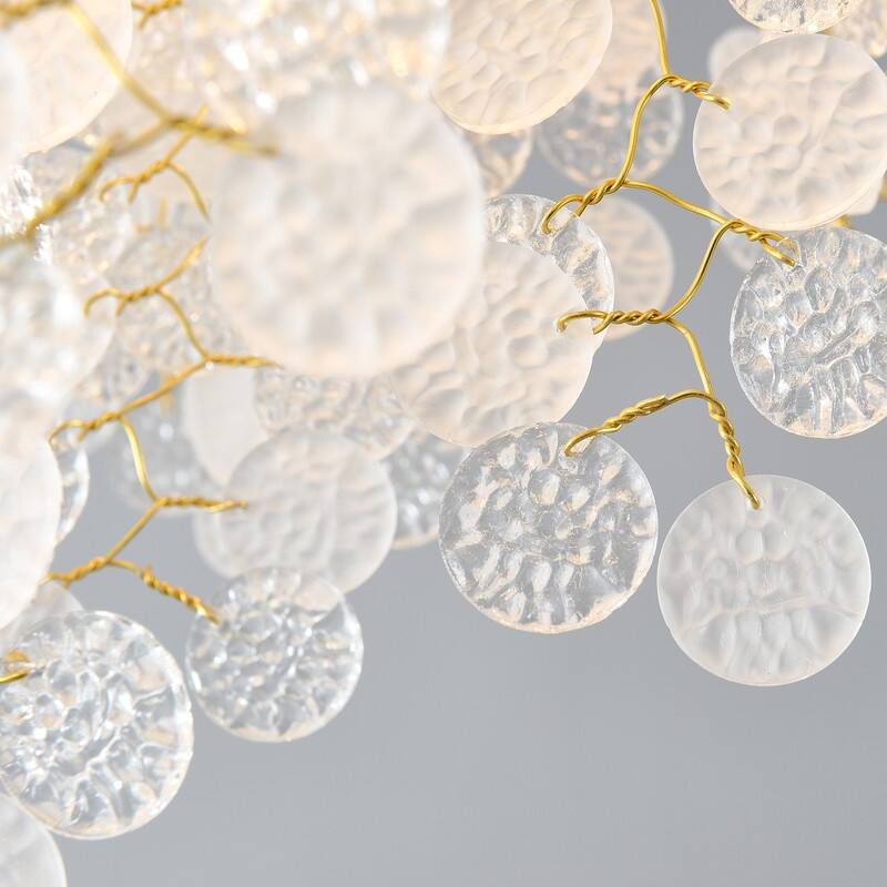 Modern Crystal Chandelier, Tree Branch Chandeliers Adjustable Height