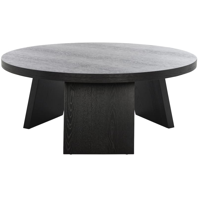 SAFAVIEH Couture Julianna Modern Wood Coffee Table - 36 in. W x 36 in. D x 15 in. H