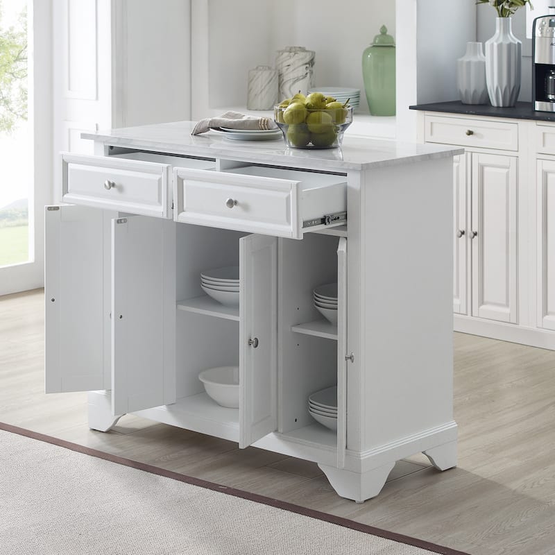 Crosley Avery Kitchen Island/Cart - 18"x42.13"x36"