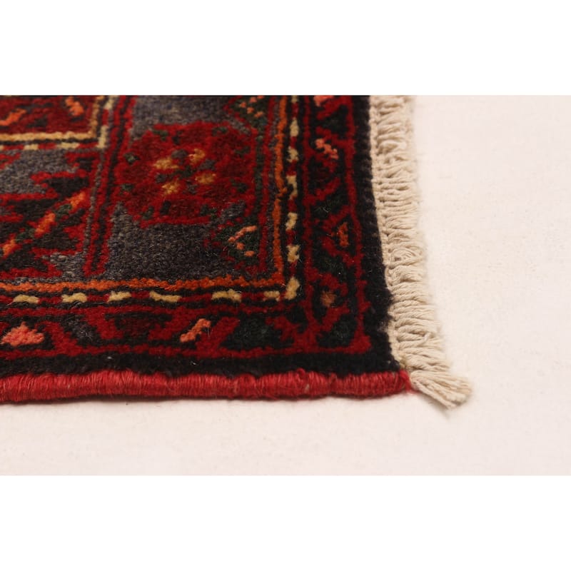 ECARPETGALLERY Hand-knotted Anadol Red Wool Rug - 4'3 x 6'11