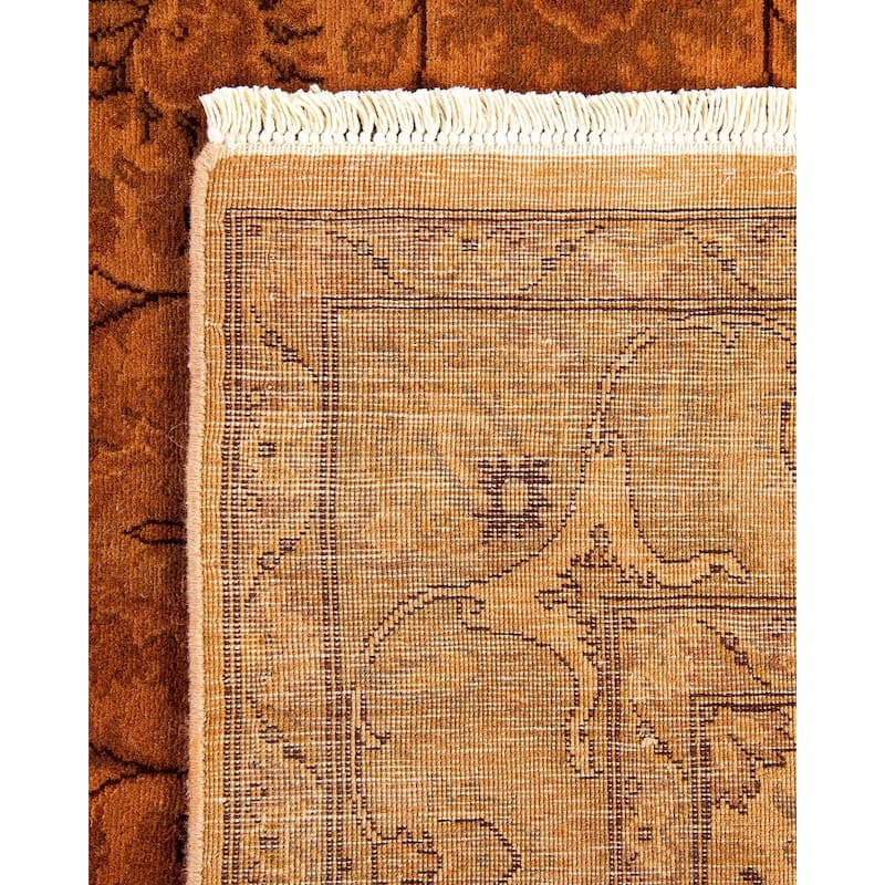 Fine Vibrance, One-of-a-Kind Handmade Area Rug - Beige, 4' 7" x 7' 1" - 4' 7" x 7' 1"
